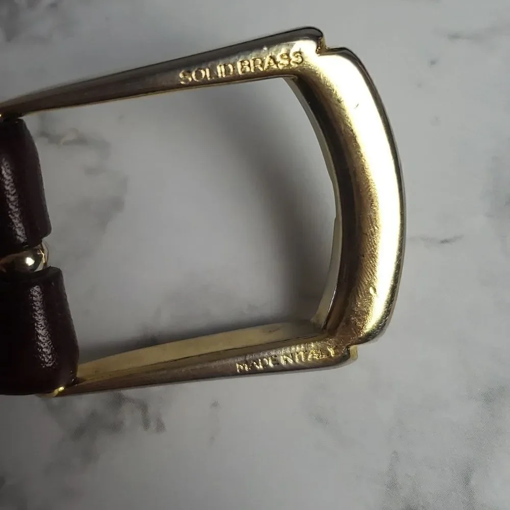 Vintage Johnston & Murphy Brown Belt‎